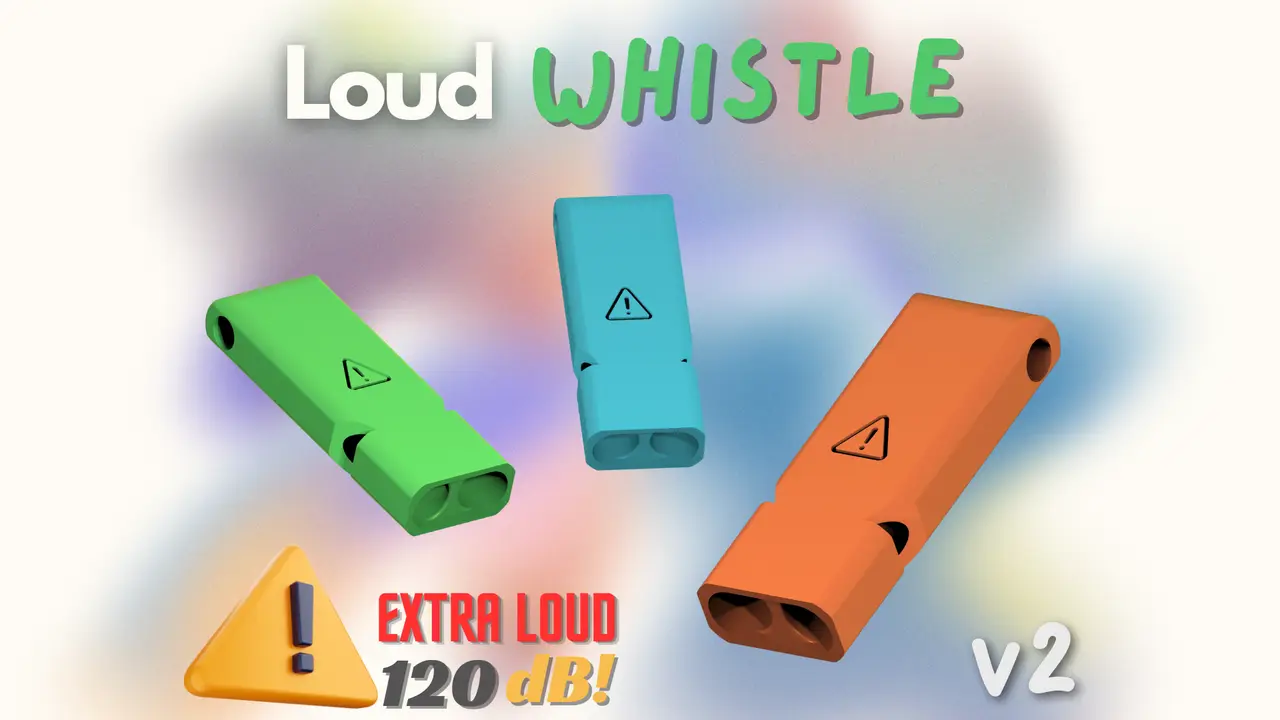 Loud Whistle — modelo 3D