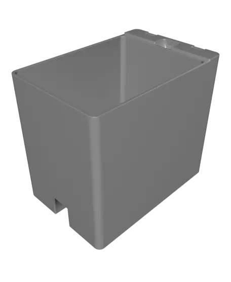 Small trash can with lid and pedal — modelo 3D