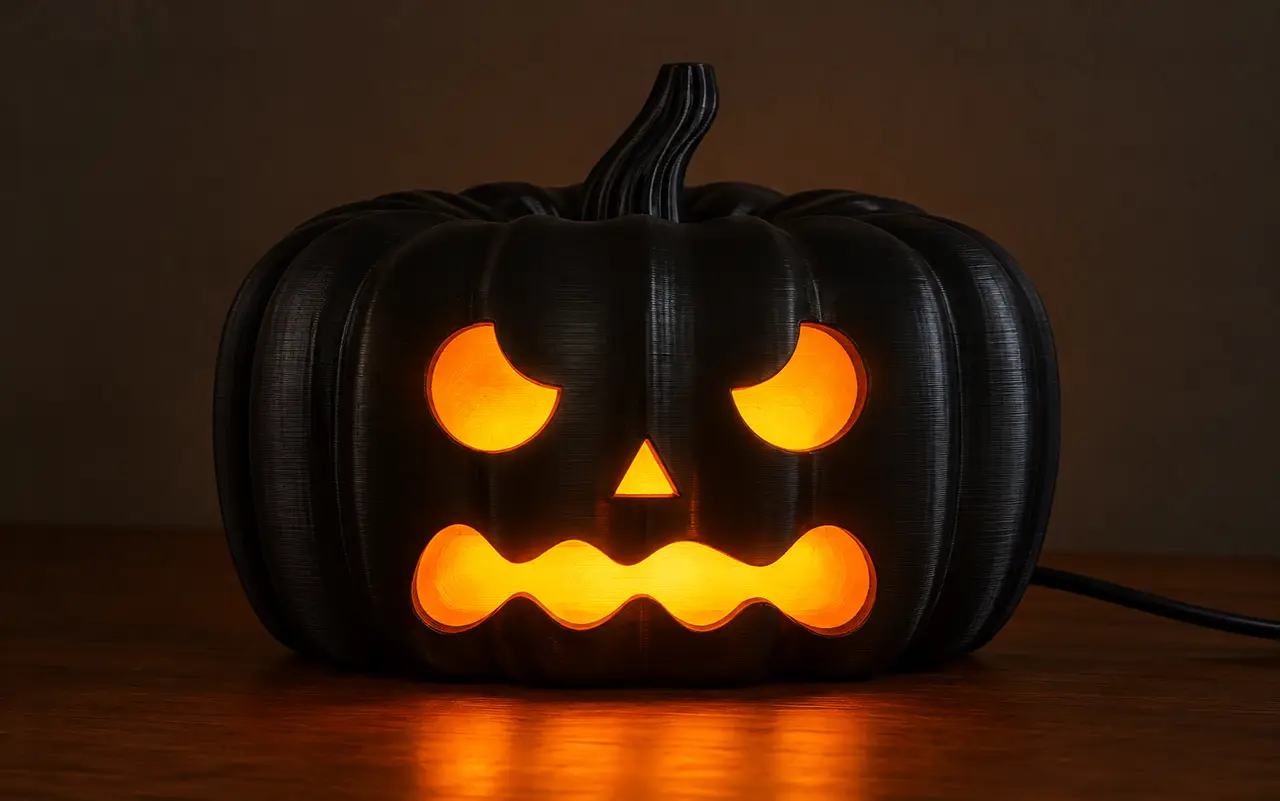Customized Lamp / Lampshade Halloween Pumpkin — modelo 3D