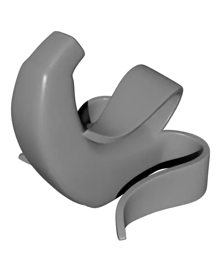 Banana Wall Hook – Playful Decorative Wall Hook — modelo 3D
