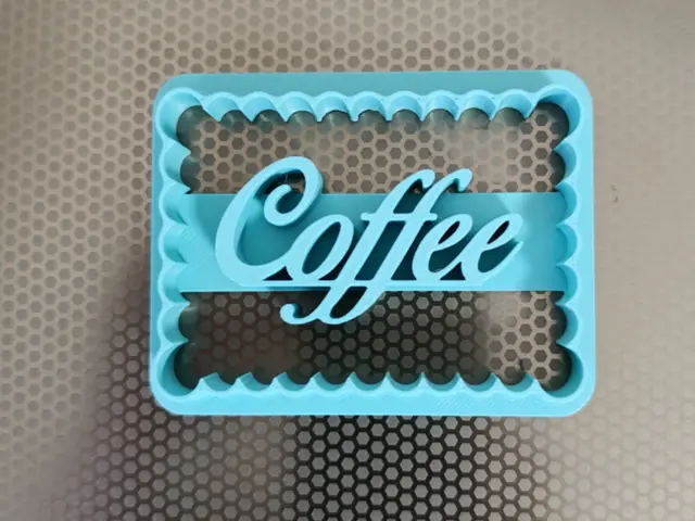 Emporte-pièce Biscuit Coffee — modelo 3D