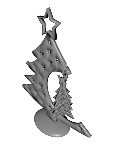 Christmas Tree Bauble — modelo 3D