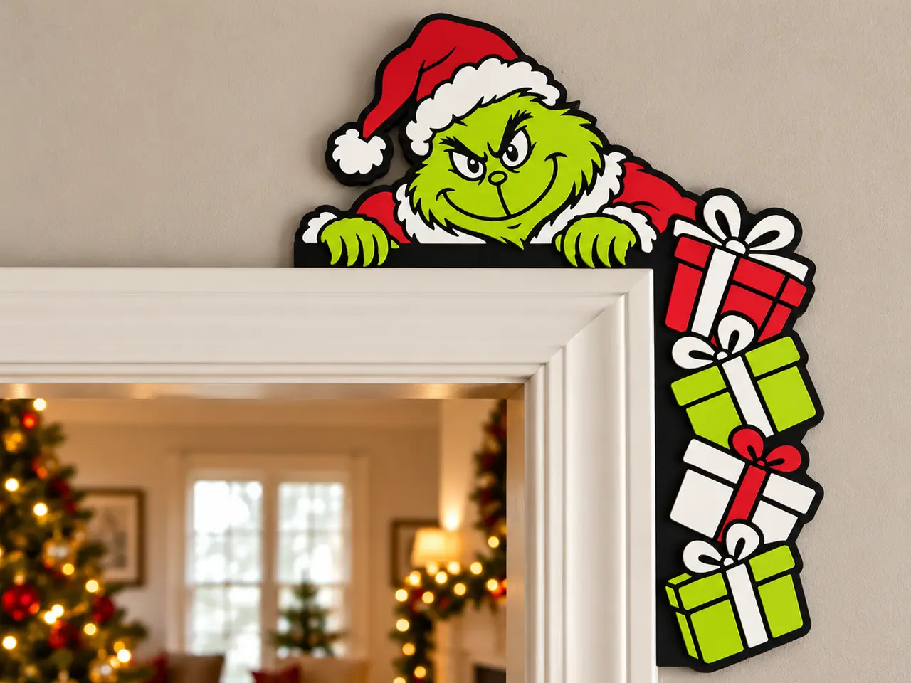 The Grinch Corner Decor — modelo 3D