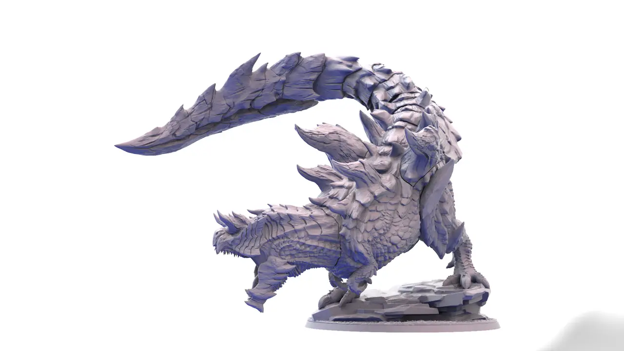 Glavenus RPG scale fan-art — modelo 3D