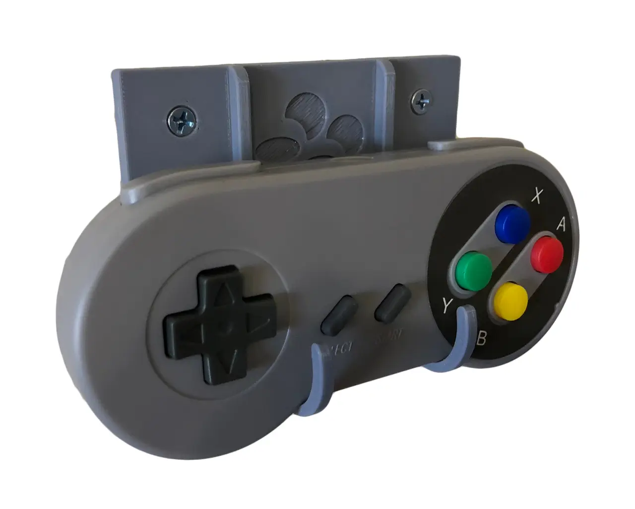 Nintendo SNES Controller Wall Mount — modelo 3D