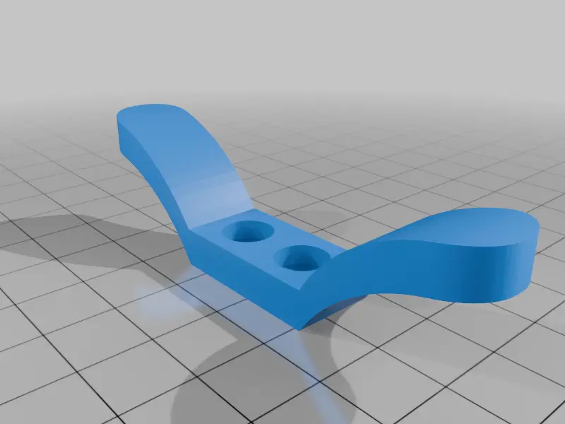 Blind cleat — modelo 3D