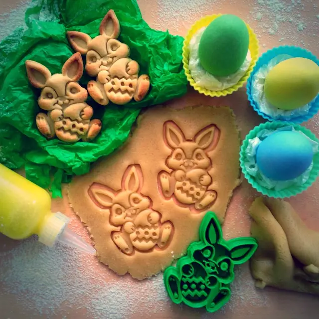 Easter Bunny Cookie Cutter — modelo 3D