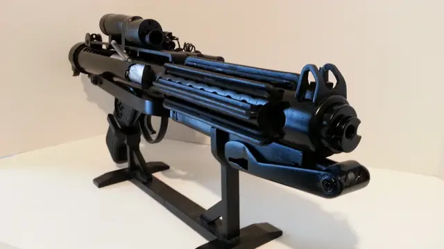 Star Wars Storm Trooper Blastech E-11 Blaster Rifle by Blaster-Master — modelo 3D