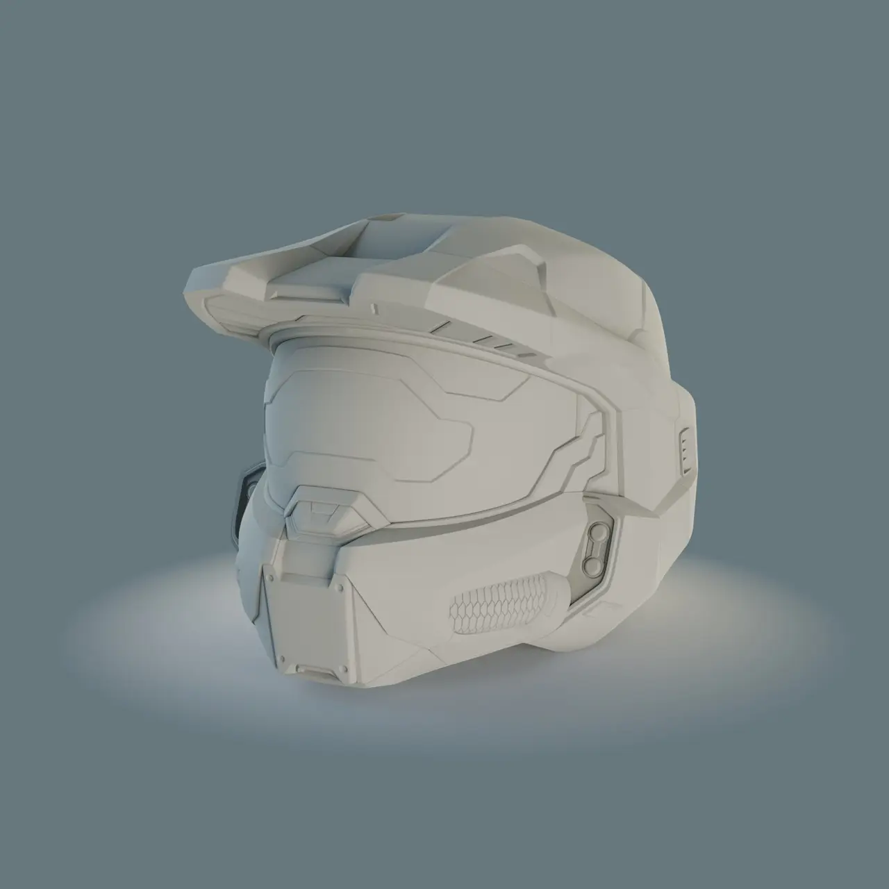 Halo Infinite Master Chief Helmet — modelo 3D