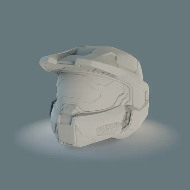 Halo Infinite Master Chief Helmet — modelo 3D