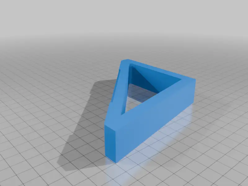 Shallower version of the 45 degree stand, suits remixed Arturia Keystep Janko keys — modelo 3D