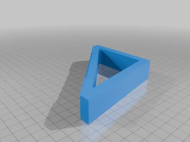 Shallower version of the 45 degree stand, suits remixed Arturia Keystep Janko keys — modelo 3D