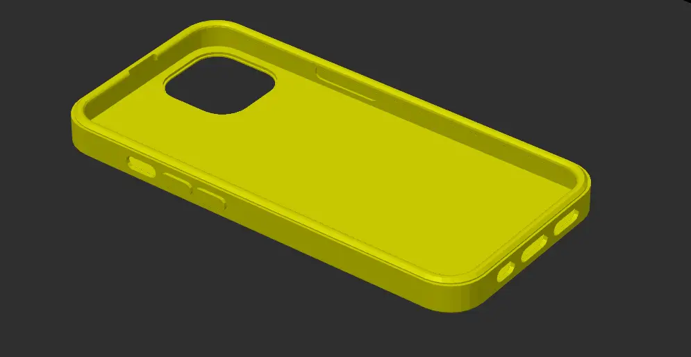 IPhone 13 tpu case — modelo 3D