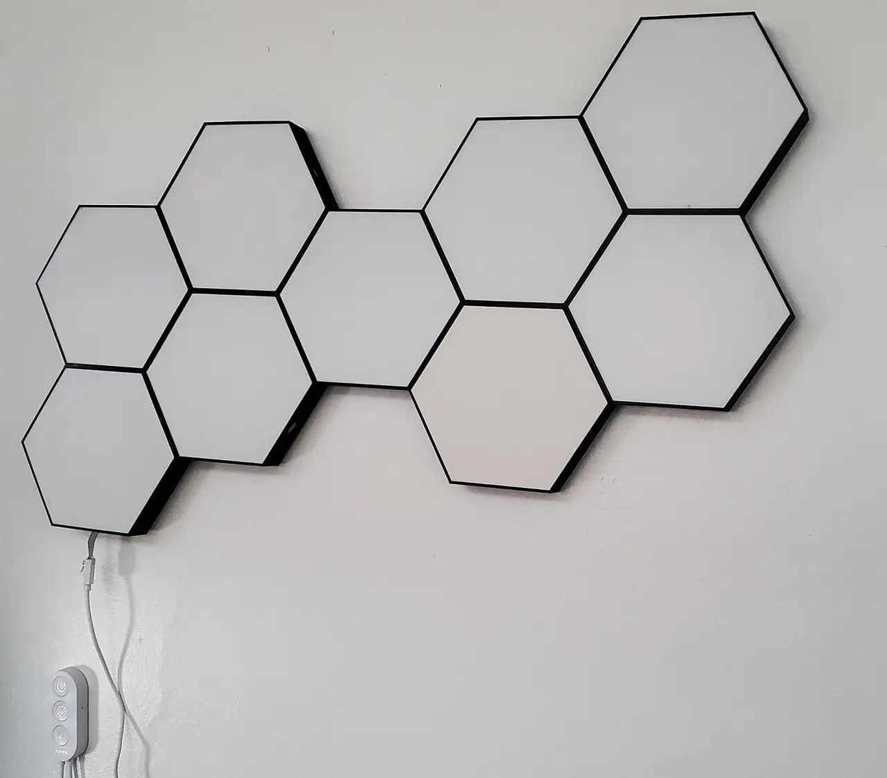 Led Hexagonal Panels — modelo 3D