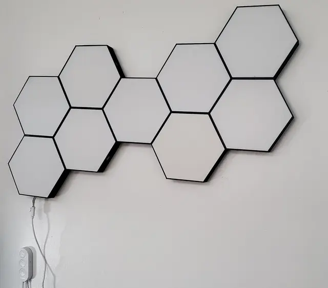 Led Hexagonal Panels — modelo 3D
