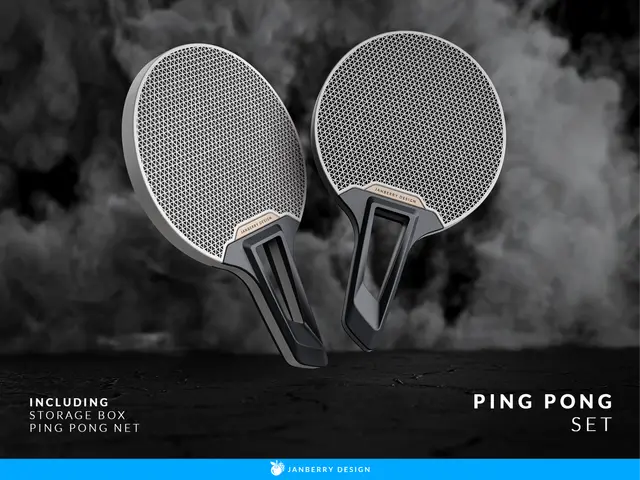 Ping Pong Set - Fun, Stylish, and Customizable — modelo 3D