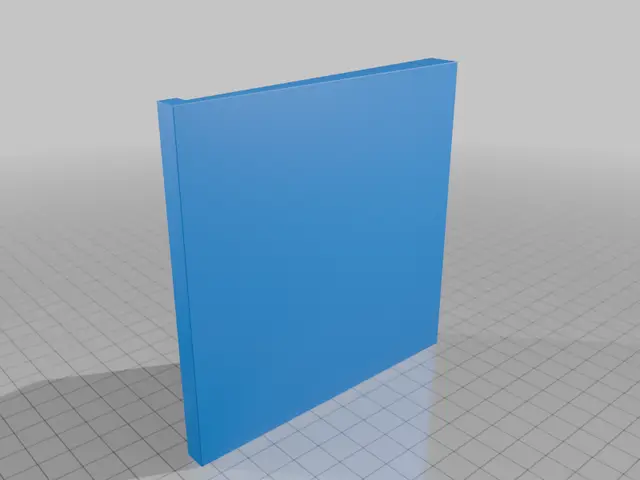 Laser engraver back reflection preventing wedge — modelo 3D