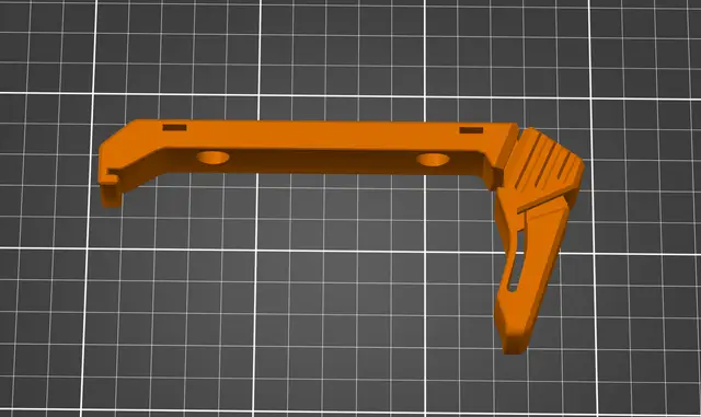 Bike Beer Clip for 330 ml Cans can claw — modelo 3D