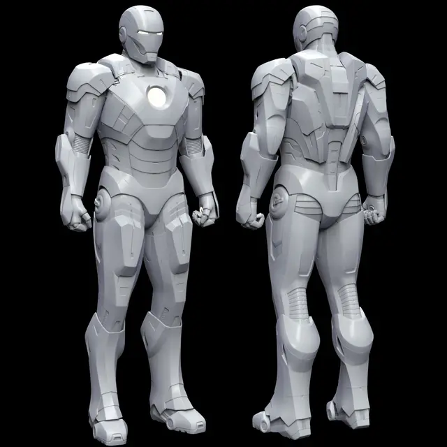 Iron Man (Easy Print) — modelo 3D