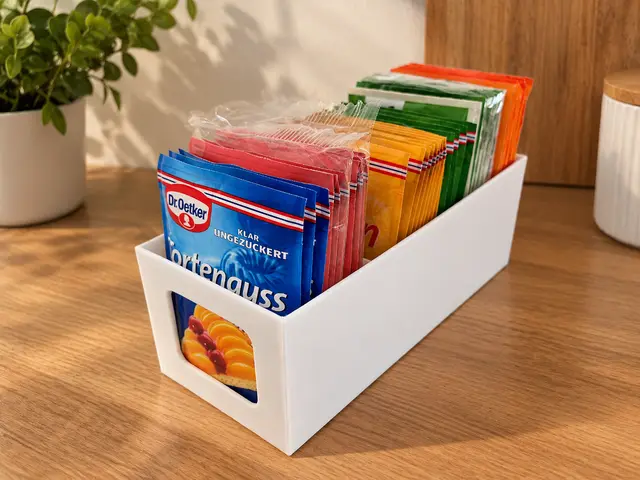 Backmischung Organizer / Halterung für die Küche — modelo 3D