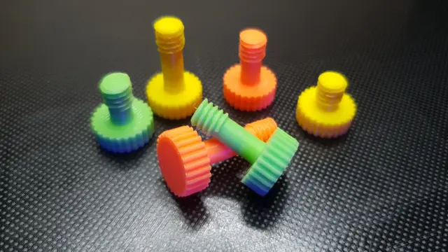 Camera / Webcam Screw - 1/4" - 20 UNC — modelo 3D