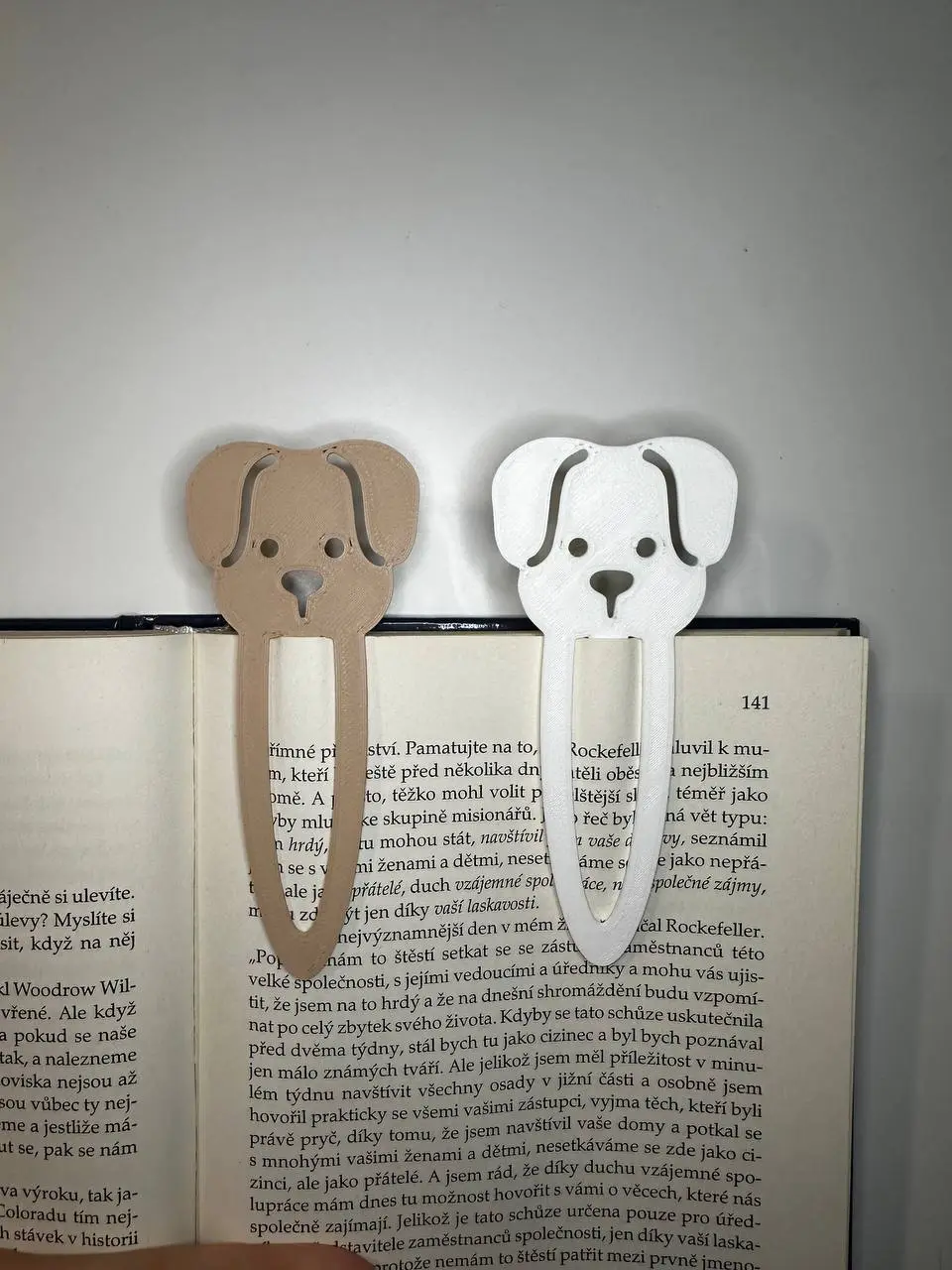 Dog bookmark — modelo 3D