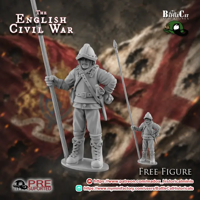 ECW Free Pikeman — modelo 3D