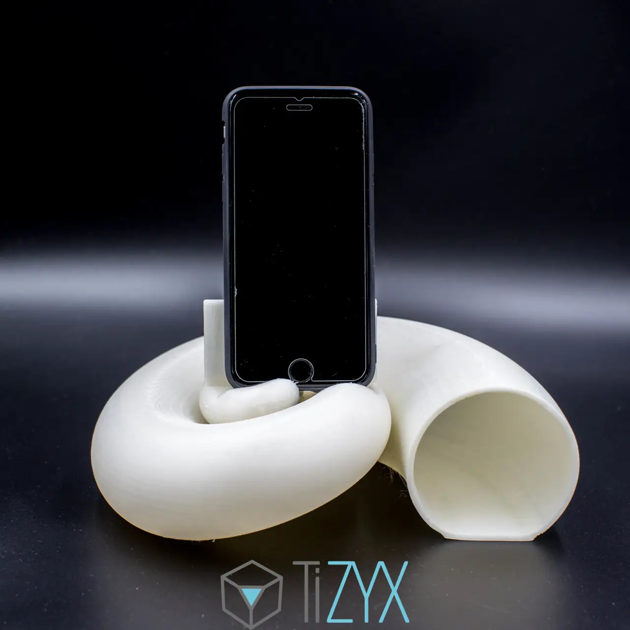 v2 sound amplifier — modelo 3D