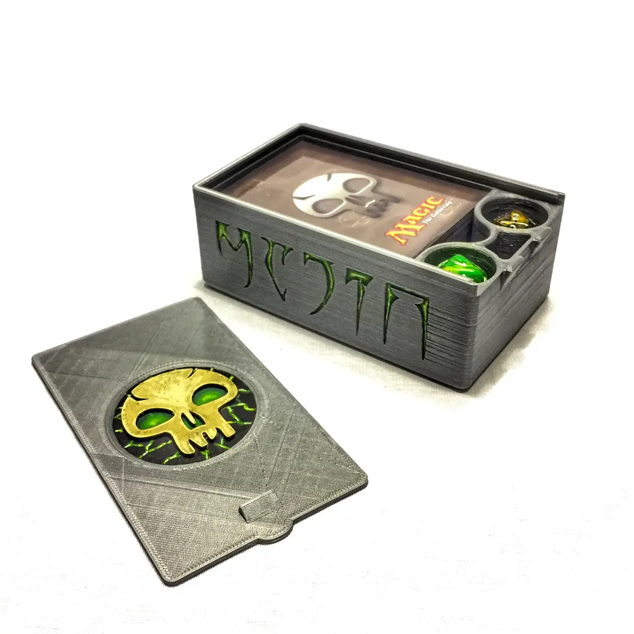 MTG Deck Box with Dice Storage — modelo 3D