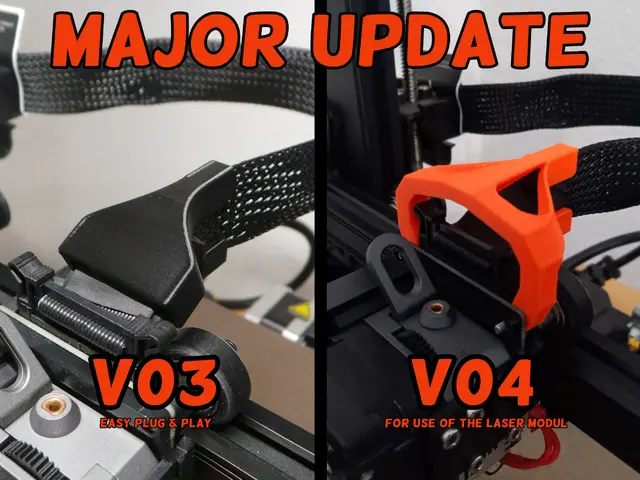 Ender 3 S1 cable holder/guide | Pro | laser modul — modelo 3D