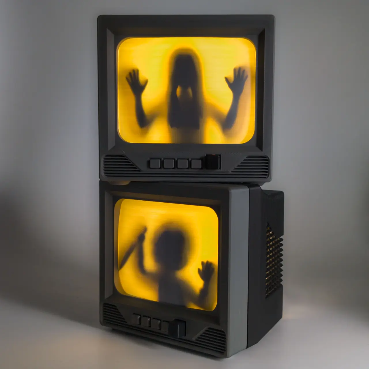 Retro CRT TV: Classic Horror Inserts (Expansion Pack) — modelo 3D