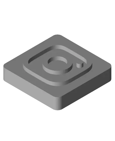 Instagram Decoration — modelo 3D