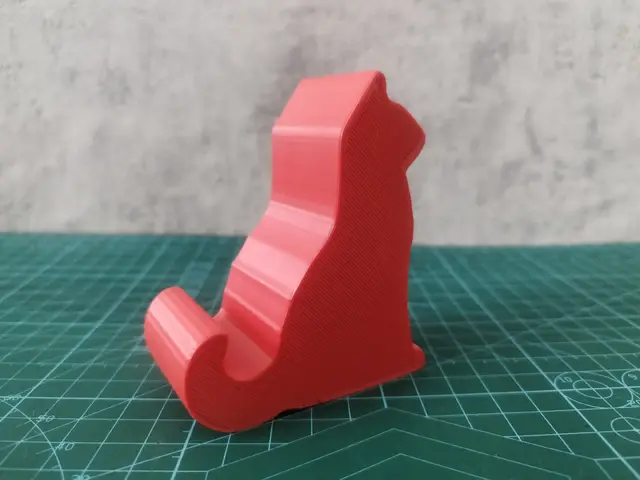 cat phone stand — modelo 3D