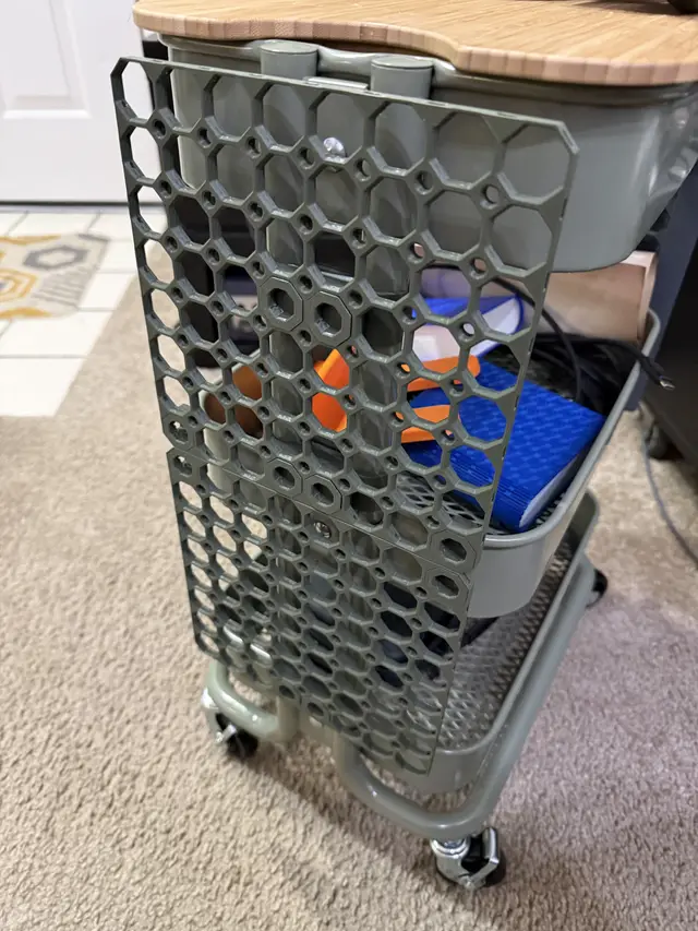 RÅSKOG and RÅSHULT Multiboard/Multibuild Mount - Double Sided Snap Version — modelo 3D