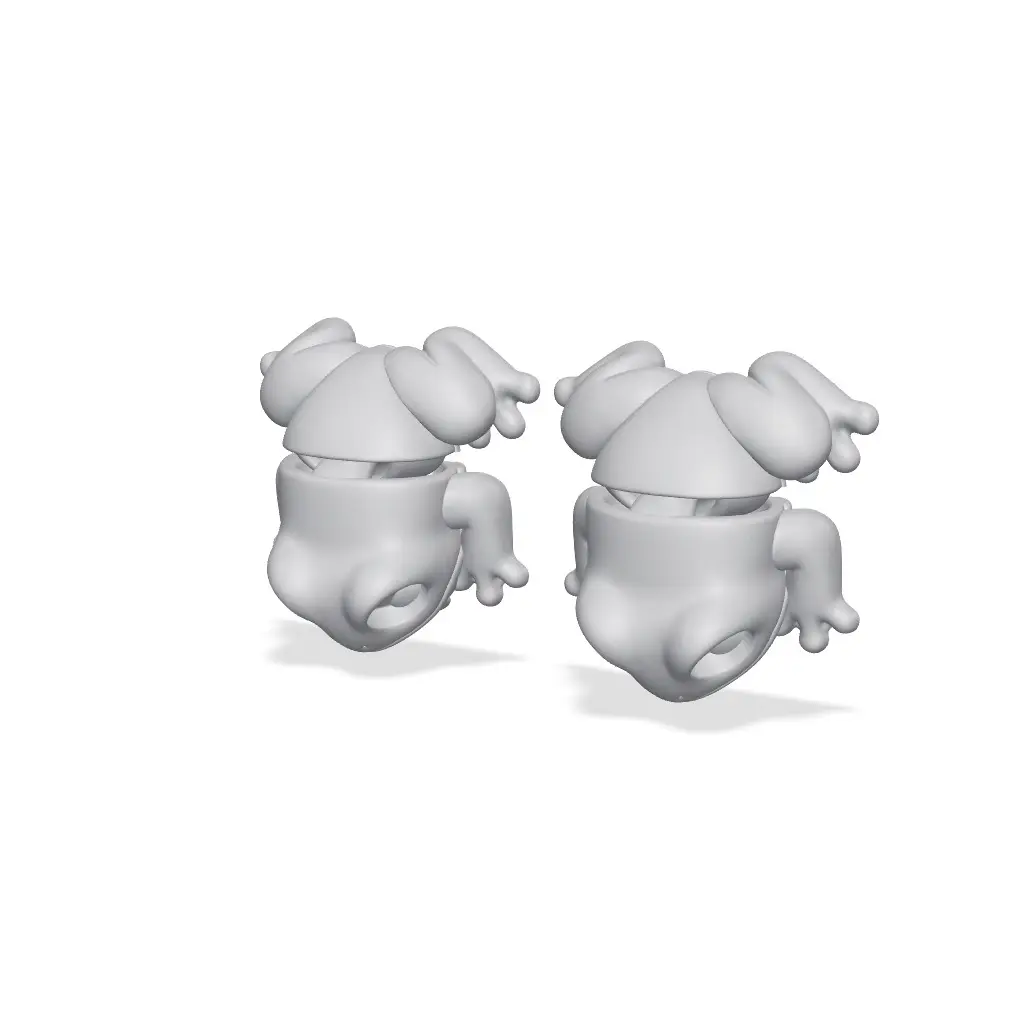 Flexi Frog - Toy/Keychain — modelo 3D