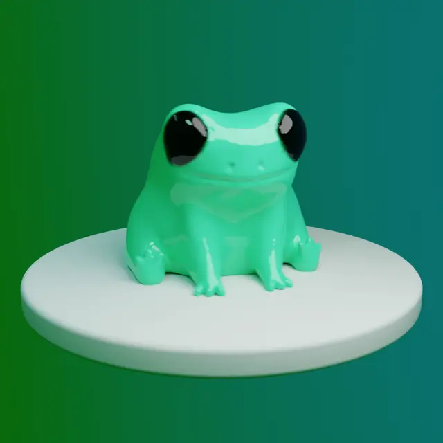 Fred The Frog — modelo 3D