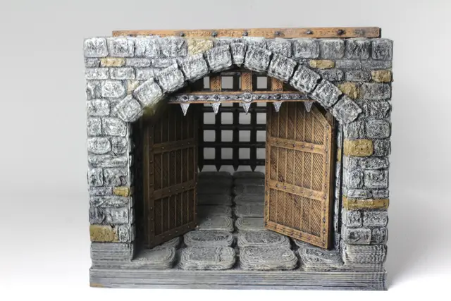 OpenForge Stone Gatehouse — modelo 3D