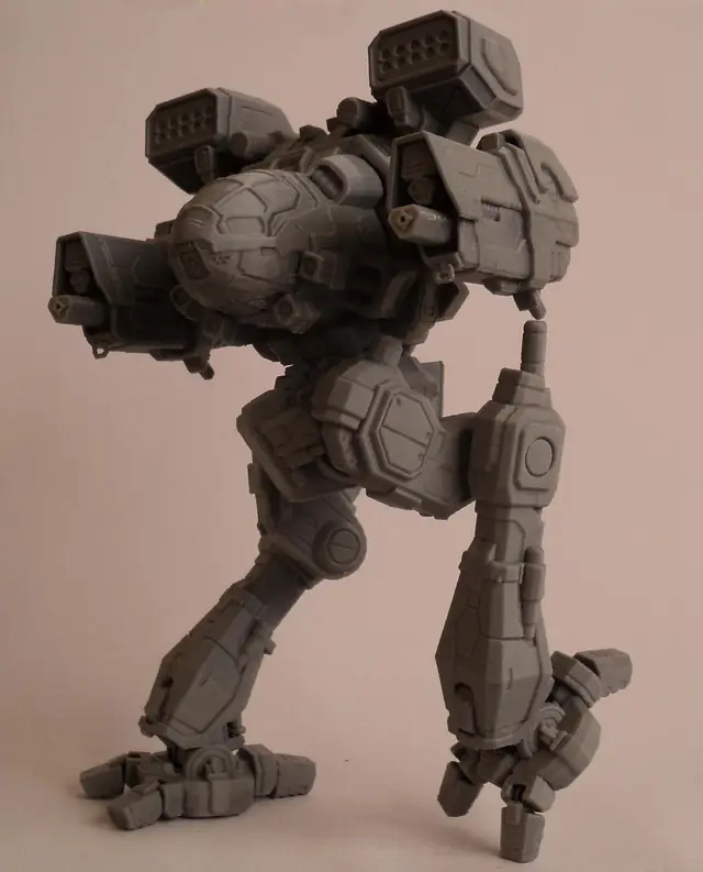 MWO Mad Cat MKII — modelo 3D