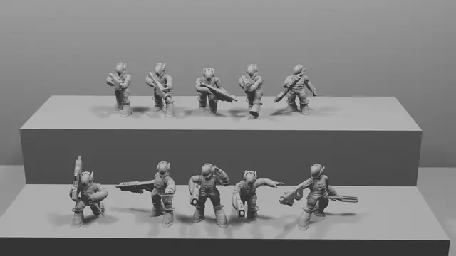 Imperial Halfling/goblin/cavewalker [PRESUPPORTED] — modelo 3D
