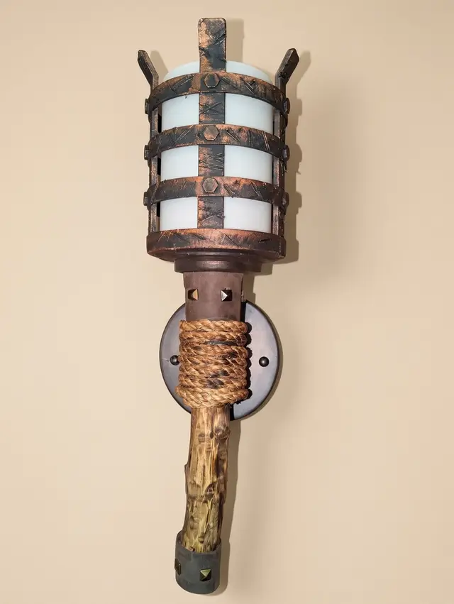 Medieval Torch Sconce — modelo 3D