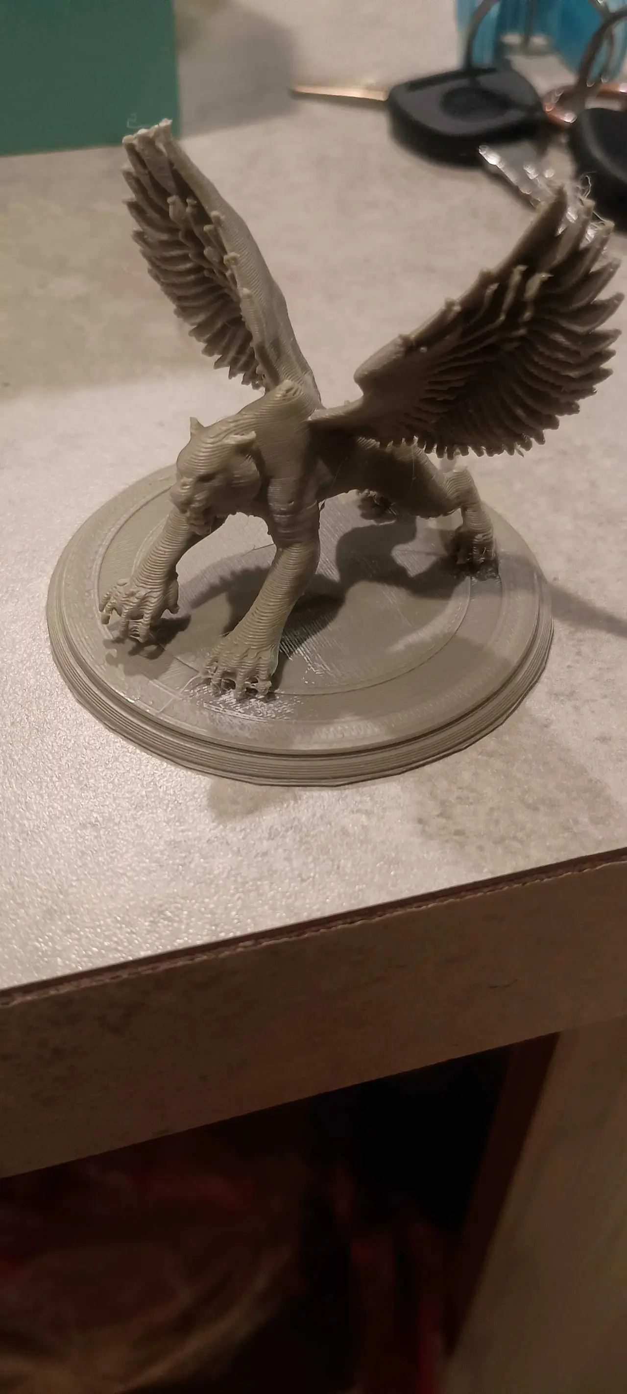 Tiger with wings / Flying tiger — modelo 3D