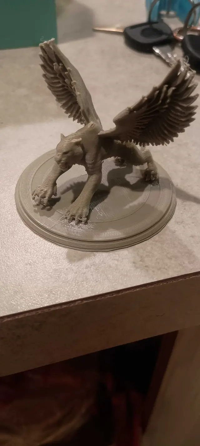 Tiger with wings / Flying tiger — modelo 3D