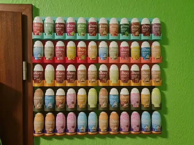 More Nutrition Zerup Flavor Drops Organizer — modelo 3D