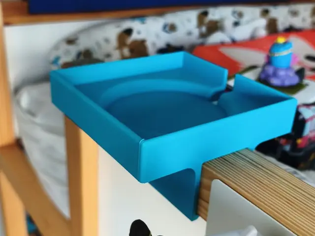 Toniebox Top Mount for IKEA Kura Bed (Clip on) — modelo 3D
