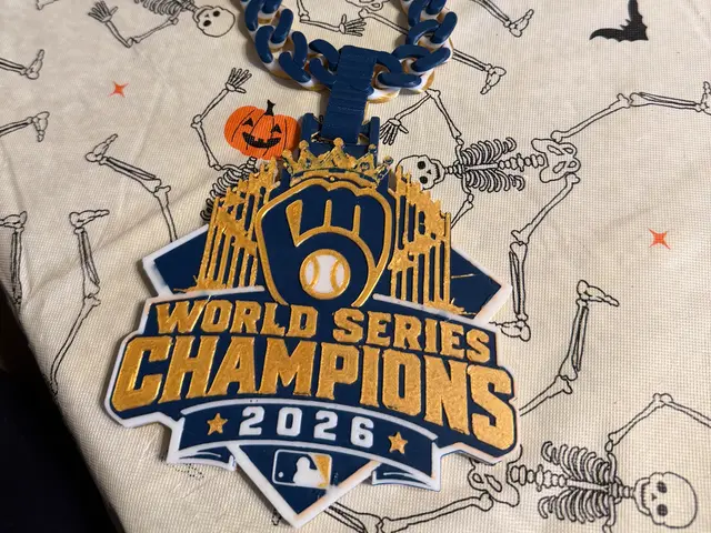 Milwaukee Brewers World Series Hype Chain — modelo 3D