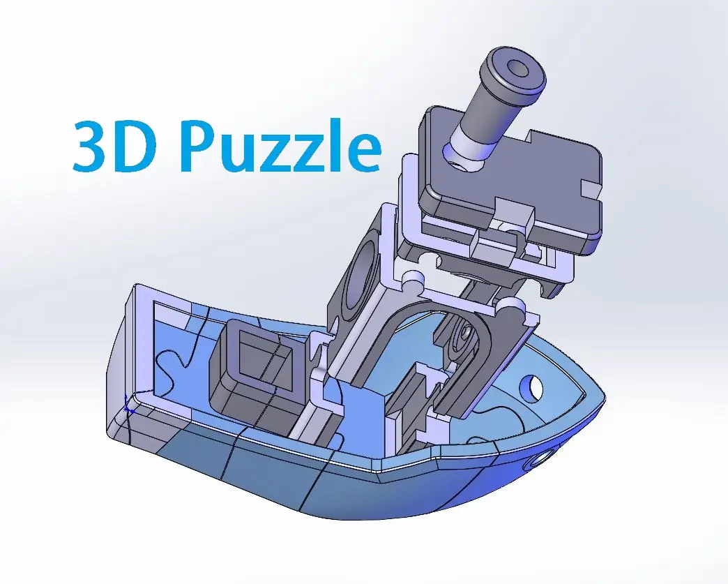 3D Puzzle 3D Benchy — modelo 3D