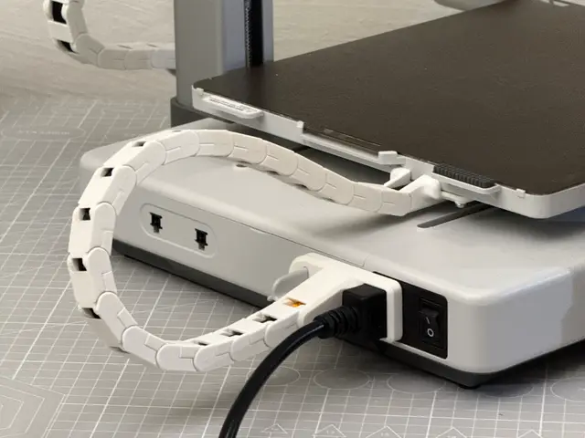 A1 Bed Drag chain / Cable Chain — modelo 3D