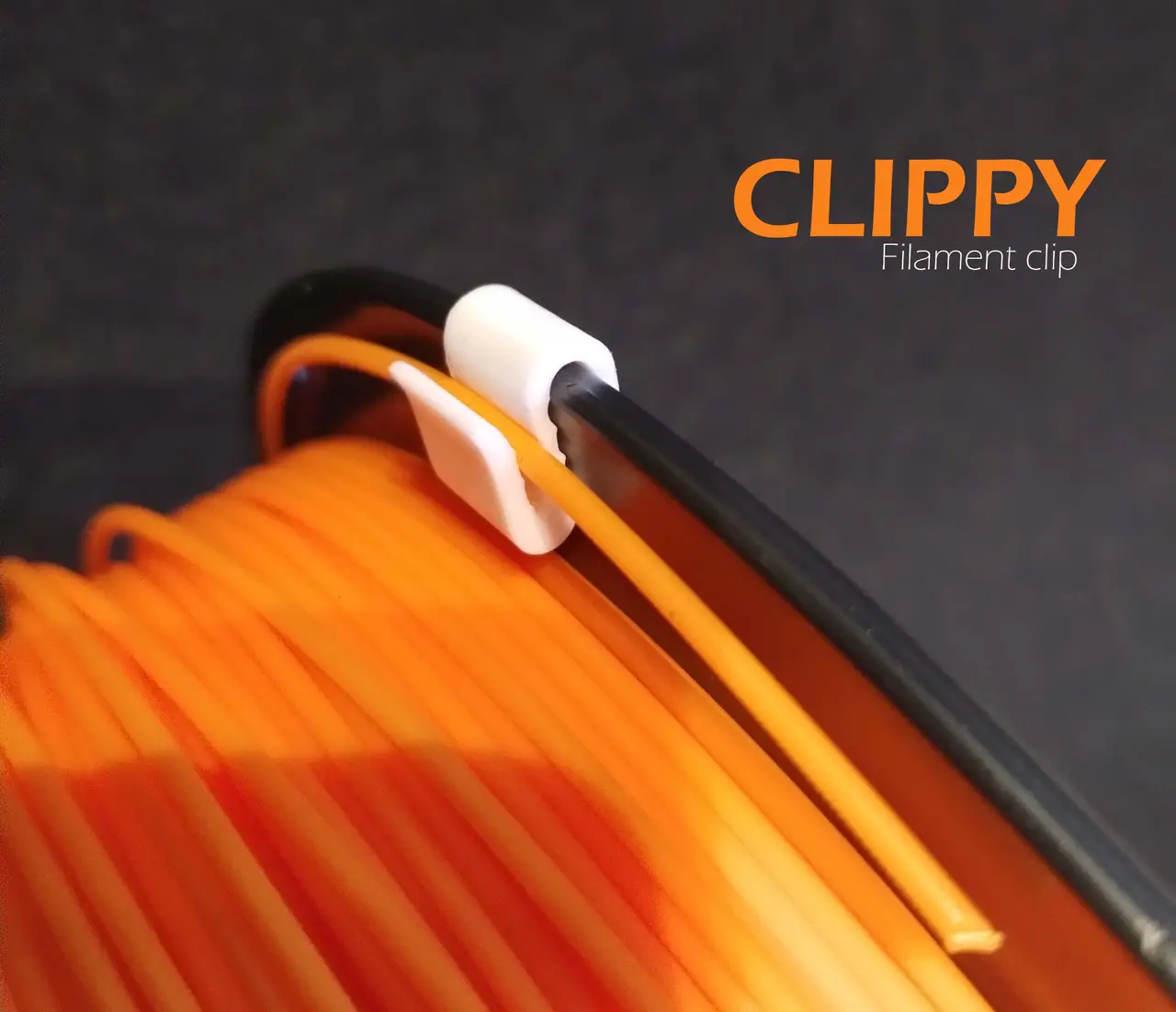 CLIPPY - Filament clip — modelo 3D