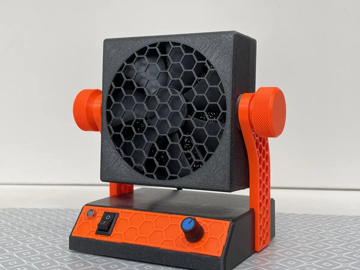 Heavy Duty Battery Powered Solder Fume Extractor — modelo 3D