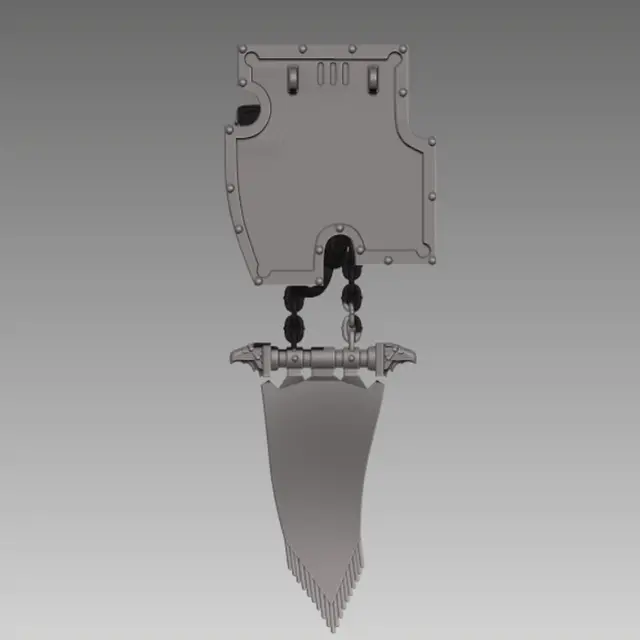 FLAG - MEGA PACK FOR IMPERIAL GUNS — modelo 3D